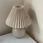 Vintage Geplooide Tafellamp Voor Slaapkamer Woonkamer Eetkamer Met E27 Lamp Keramische Base Au Us Eu Uk.jpg 640x640 44d3211e 851f 4ce0 8124 00fb8042d7b4