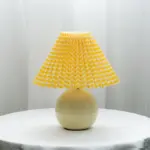 Vintage Geplooide Tafellamp Voor Slaapkamer Woonkamer Eetkamer Met E27 Lamp Keramische Base Au Us Eu Uk 4fd318a3 bcf1 49d8 a245 20c01ef15300