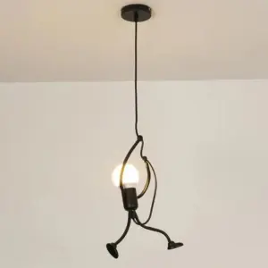 Retro Iron Man ceiling lamps