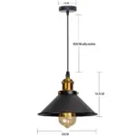 Vintage LED Retro Russia Pendant Lights Chandeliers iron Lampshade for Loft Kitchen Dining Bedroom Home Lighting 0a928c0b fc52 4acb 923f e26ddd9f11a8
