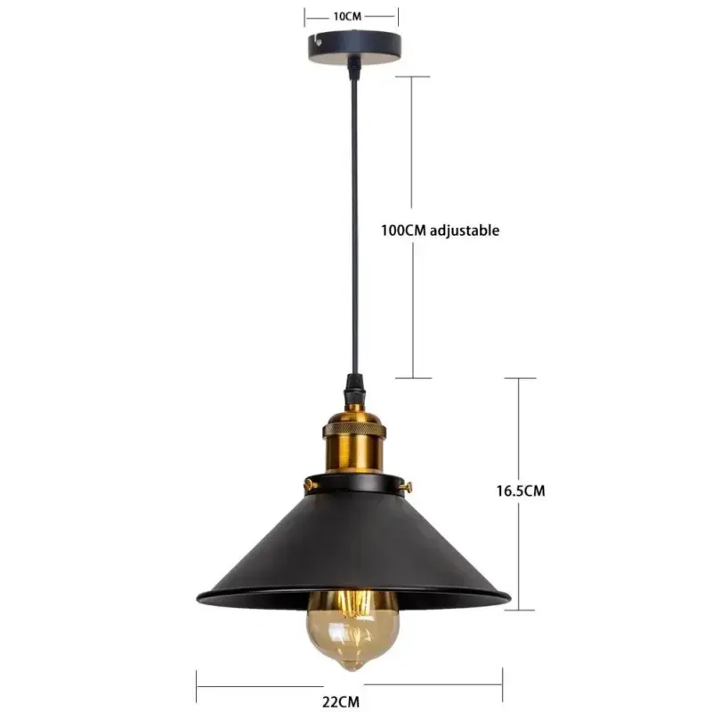 Vintage LED Retro Russia Pendant Lights Chandeliers iron Lampshade for Loft Kitchen Dining Bedroom Home Lighting 0a928c0b fc52 4acb 923f e26ddd9f11a8
