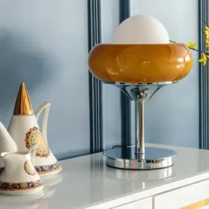 GlowClassic - Vintage Orange Table Lamp