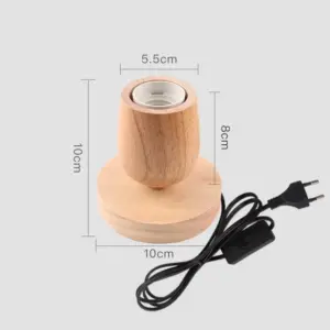 WoodWhimsy - Retro Wooden Decorative Lamp