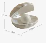 VintageAestheticShellPearlLamp