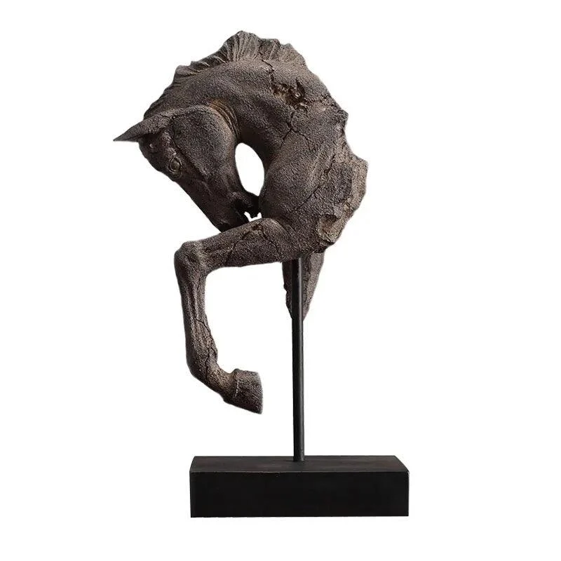 Vintage Antique Horse Sculptures and Statues Home Decoration Furnishings Gifts - Homeko