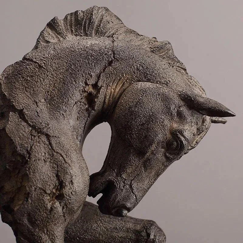 Vintage Antique Horse Sculptures and Statues Home Decoration Furnishings Gifts - Homeko