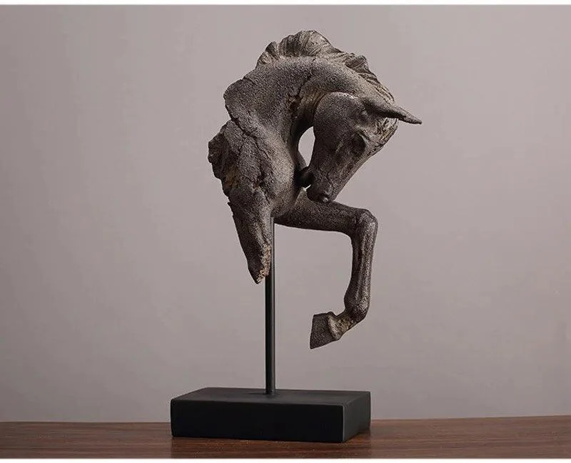 Vintage Antique Horse Sculptures and Statues Home Decoration Furnishings Gifts - Homeko