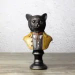 VintageCatDeerSculpturesandStatuesResinStatuedecorationcrafts Homeko2