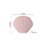 VintageCeramicFloralShellVase_5 VintageCeramicFloralShellVase