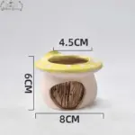 VintageCeramicMushroomPlanterPot