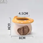 VintageCeramicMushroomPlanterPot