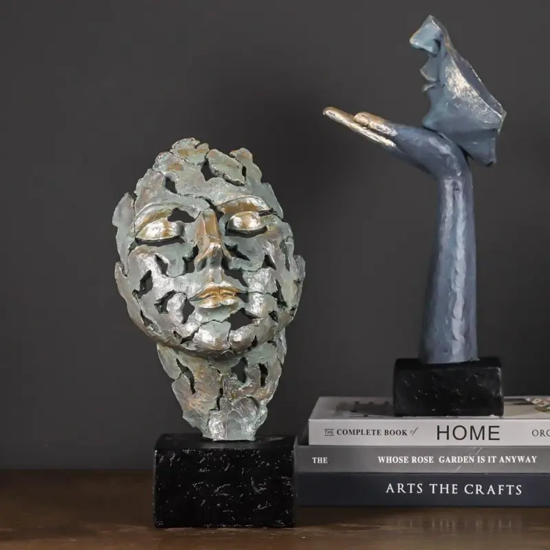 VintageFaceArtSculptures Homeko2