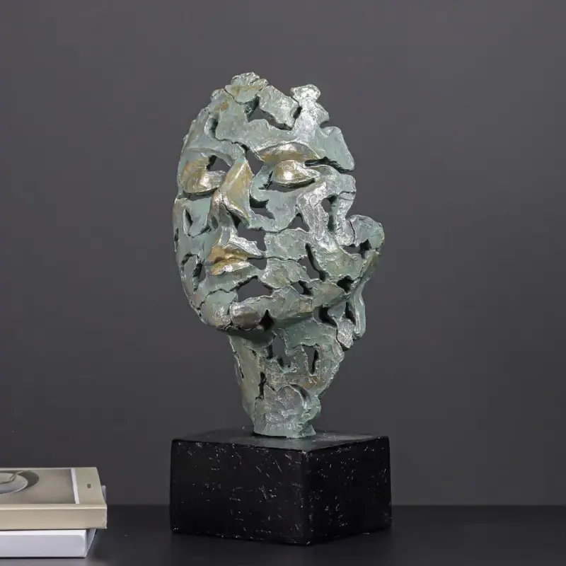VintageFaceArtSculptures Homeko6