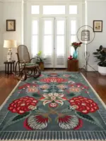 VintageFloralLargeAreaCozyRugCarpetLivingRoomHomeDecoration Homeko1