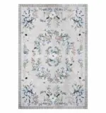 VintageFlowerPinkGreenArtRugCarpetLuxuryDecorBedroom Homeko11