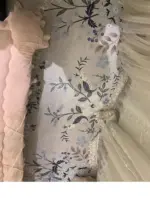 VintageFlowerPinkGreenArtRugCarpetLuxuryDecorBedroom Homeko7