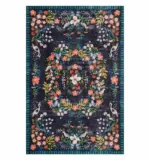 VintageFlowerPinkGreenArtRugCarpetLuxuryDecorBedroom Homeko9