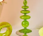 VintageGreenGlassCandleHolders_15 VintageGreenGlassCandleHolders