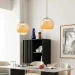 VintageOrangeBauhausGlassPendantLight_6 VintageOrangeBauhausGlassPendantLight