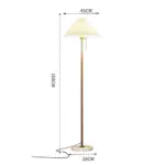 VintagePleatedMetalStandingLamp_10 VintagePleatedMetalStandingLamp