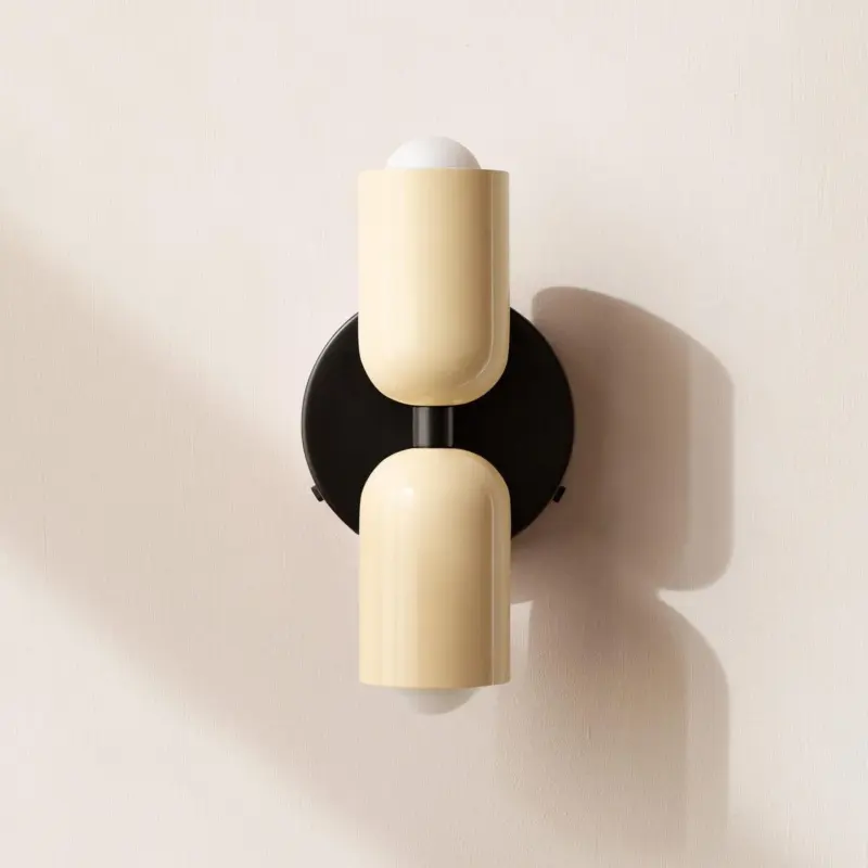 VintageShortDoubleHeadCreativeHomestayWallLight Homdiy