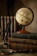 VintageStyleDecorativeGlobe Homeko3