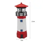Vuurtoren Vorm Solar Led Licht Praktische Duurzame Multifunctionele Tuin Hek Outdoor Slimme Sensor Roterende Lamp.jpg 640x640 79311849 8cde 4c0a 9ae9 c72a6235e154