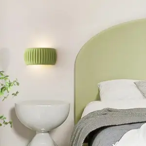 Homeko Cream Color Simple Indoor Wall Light