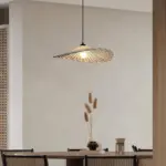 Wabi-SabiRetroCreamyLotusLeafFabricPendantLi_7 Wabi SabiRetroCreamyLotusLeafFabricPendantLi