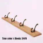 Wall Hanger Hook Coat Rack Bedroom Door Rear Solid Wood Hook Perforated Clothes Hook Home Decoration.jpg 5576f994 fda8 46c4 8fac 952a243a9474