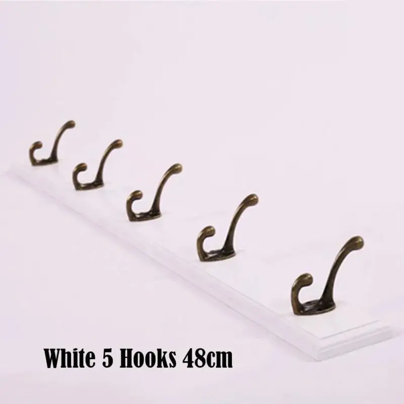 Wall Hanger Hook Coat Rack Bedroom Door Rear Solid Wood Hook Perforated Clothes Hook Home Decoration.jpg e2096365 7d43 412b b3cd f63b414e1f96