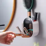 Wall Mounted Hair Dryer Holder Foldable Bathroom Wall Organizer Storage Holder Home Hair Brush Storage Bracket 11a7a026 4fe0 4a64 bff2 4bff566386a3