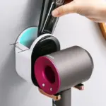 Wall Mounted Hair Dryer Holder Foldable Bathroom Wall Organizer Storage Holder Home Hair Brush Storage Bracket 58123420 c1e5 4e40 898b f6670187b2c5