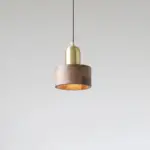Walnoot Houten Kroonluchters Slaapkamer Bed Hanglampen Designer Home Decor Lamp Messing Lampen Restaurant Bar Hanglamp Woonkamer