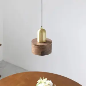 OakEcho - Oak Wooden Pendant Lamp