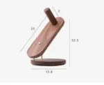 Walnut Desktop Stand Holder for Hair Dryer Multi Function Bathroom Storage Rack Hardware Accessories Bathroom Tools bdaf749e db74 475c 96ae 761c9a749022