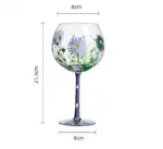 WatercolorHydrangeaWineGlass