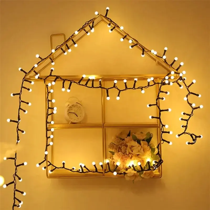 Waterdichte led vuurwerk fee string light 8 modi kerst ronde bal tuin slinger verlichting voor feest 93eeef18 694e 4530 8cb1 0a942ae1e5ec