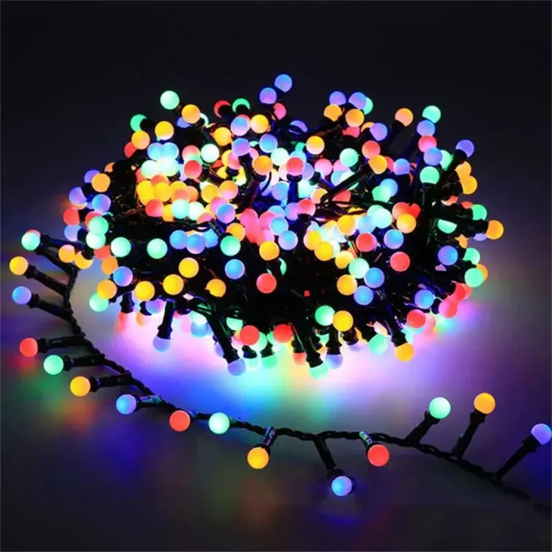 Waterdichte led vuurwerk fee string light 8 modi kerst ronde bal tuin slinger verlichting voor feest ff729b67 268d 433e 8e82 d5324e0adfb4
