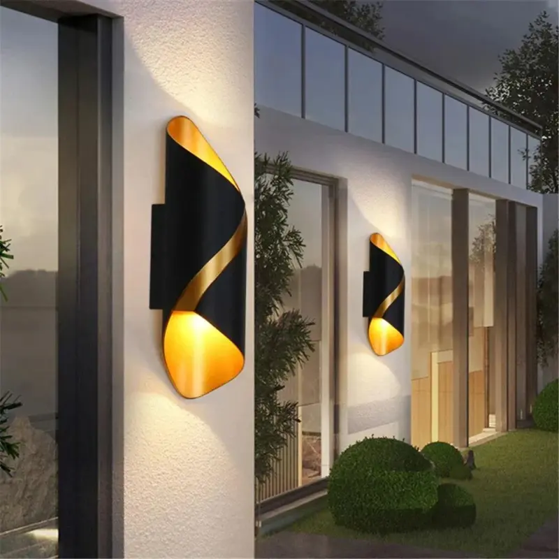 Waterproof IP65 Double Head 10W LED Wall Light Home Villa Hotel Shop Corridor Porch Sconce Outdoor