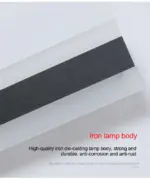 Waterproof outdoor wall lamp LED Long Wall light IP65 courtyard Light Garden Villa porch Sconce Light 2dca9b12 8b79 4062 8259 7b305d254634