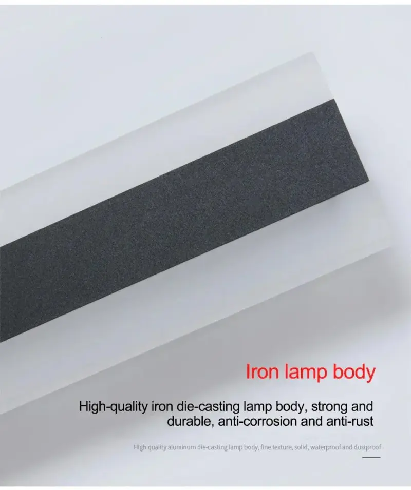 Waterproof outdoor wall lamp LED Long Wall light IP65 courtyard Light Garden Villa porch Sconce Light 2dca9b12 8b79 4062 8259 7b305d254634