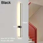 WcWXDimbare Indoor Led Wandlampen Wandverlichtingsarmaturen Voor Slaapkamer Woonkamer Zwart Wit Binnenmuur Schans Voor Gang