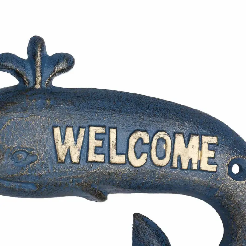 Welcome Toilet Paper Roll Holder Stand Stylish Practical Bathroom Accessory