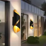 WetGleamWasserfesteLED Wandlampe Aussen undInnenleuchtexlumina