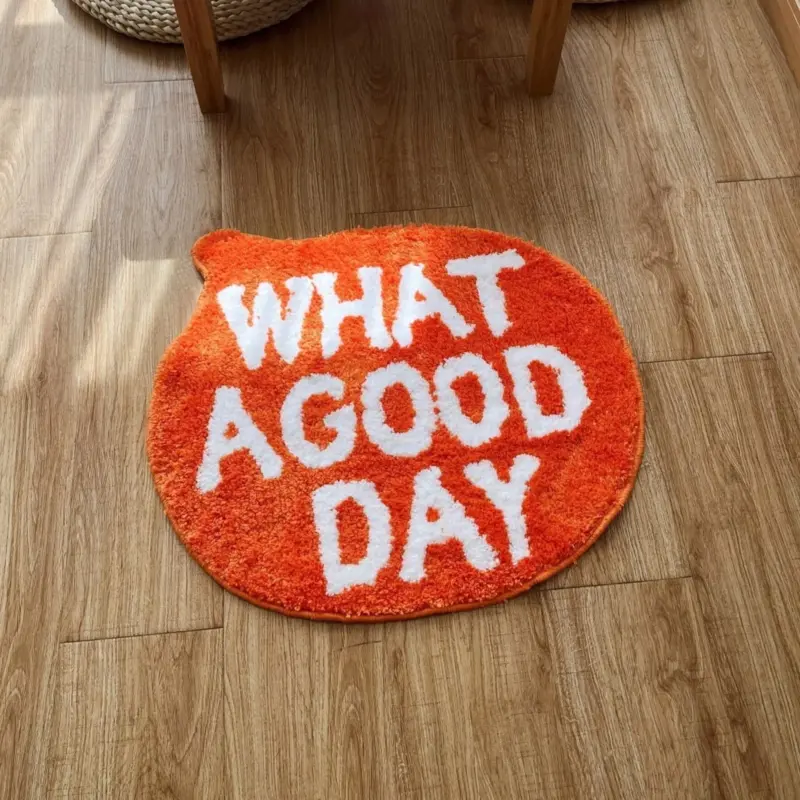 What A Good Day Hand Crafted Mat Homeko
