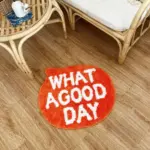 What A Good Day Hand Crafted Mat Homeko