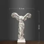WhiteBronzeNordicClassicalGoddessResinCraftGiftSculpturesandStatues Homeko1