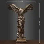 WhiteBronzeNordicClassicalGoddessResinCraftGiftSculpturesandStatues Homeko11