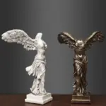 WhiteBronzeNordicClassicalGoddessResinCraftGiftSculpturesandStatues Homeko2
